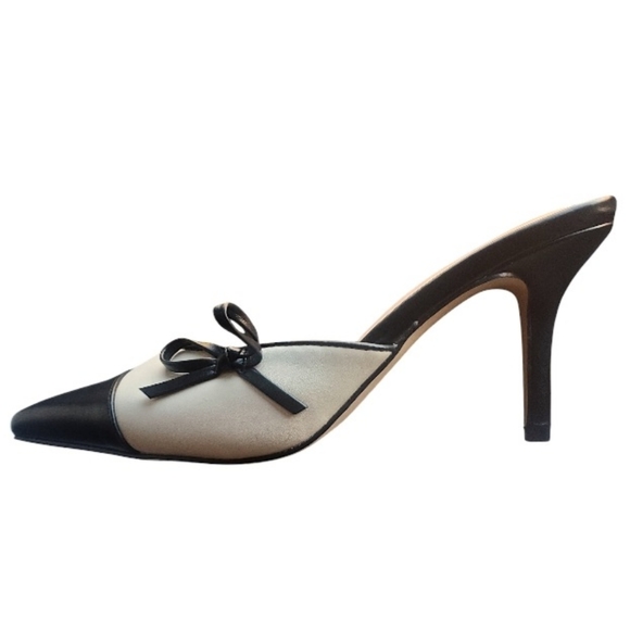 NIB JUSTFAB violetta mule pumps - Picture 3 of 15